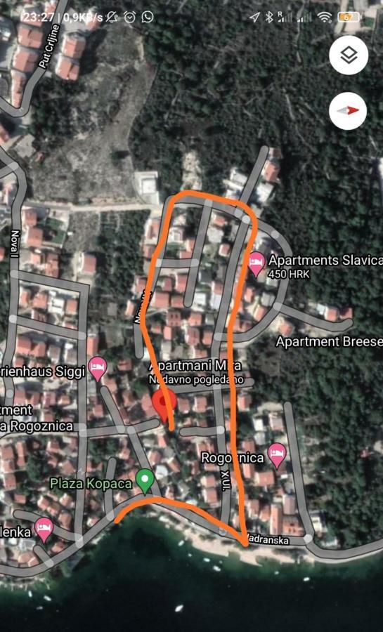 Apartments Mira Rogoznica  Kültér fotó
